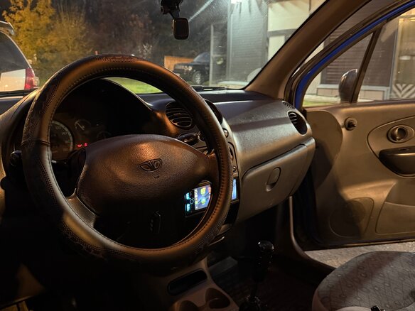2010 Daewoo Matiz I Рестайлинг, синий, 215000 рублей - вид 8