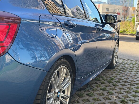 2012 BMW 1 серии 116i II (F20/F21), синий - вид 20