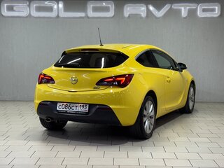 2013 Opel Astra GTC J Рестайлинг, жёлтый, 770000 рублей, вид 5