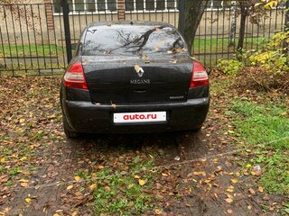 2006 Renault Megane II Рестайлинг, чёрный, 400000 рублей, вид 2