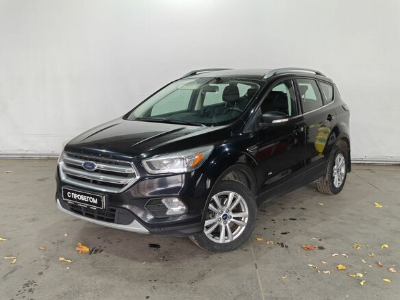 2017 Ford Kuga II Рестайлинг, чёрный, 1300000 рублей