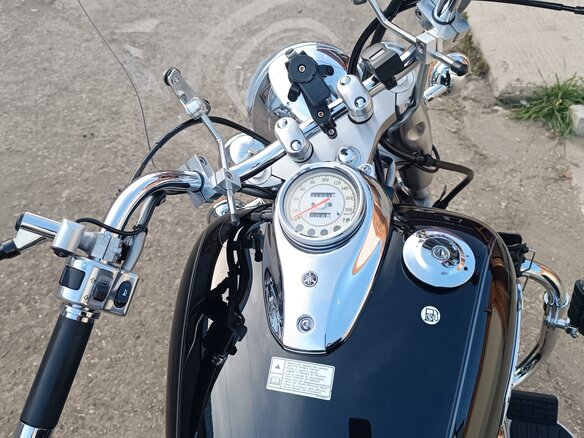 2006 Yamaha XVS650 Drag Star, чёрный, 560000 рублей - вид 16