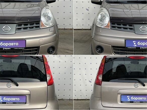 2008 Nissan Note I, серый, 600000 рублей - вид 7