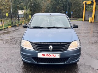 2013 Renault Logan I Рестайлинг, синий, 180000 рублей, вид 2