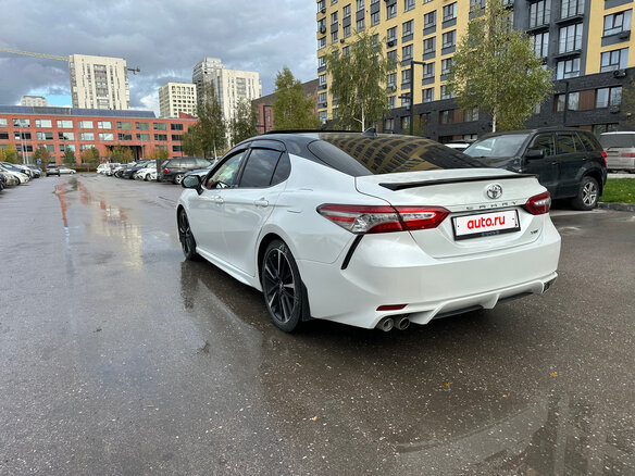 2019 Toyota Camry US Market VIII (XV70), белый, 2550000 рублей - вид 9