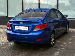 2011 Hyundai Solaris I, синий, 615000 рублей, вид 5