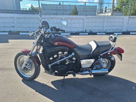 1993 Yamaha V-Max 1200, красный, 400000 рублей, вид 1