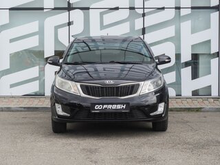 2012 Kia Rio 5-speed III, чёрный, 696000 рублей, вид 2