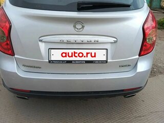 2013 SsangYong Actyon II Рестайлинг, серебристый, 850000 рублей, вид 3
