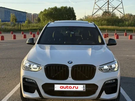 2019 BMW X3 M40d III (G01), белый, 4000000 рублей, вид 2