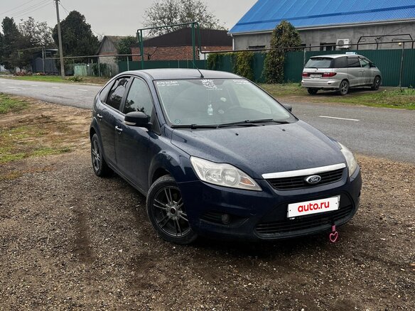 2008 Ford Focus II Рестайлинг, синий, 445000 рублей - вид 1