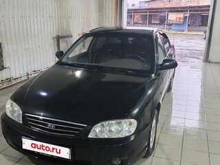 2007 Kia Spectra I Рестайлинг 2, чёрный, 360000 рублей, вид 1