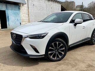 2018 Mazda CX-3 I, белый, 1283000 рублей, вид 4