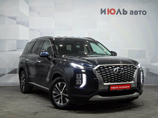 2021 Hyundai Palisade I, чёрный, 4170000 рублей, вид 3
