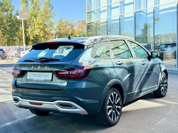 2024 Lada (ВАЗ) Vesta SW Cross I Рестайлинг (NG), серый, 1586000 рублей - вид 4