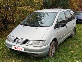 1998 Volkswagen Sharan I, белый, 160000 рублей, вид 3