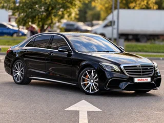2014 Mercedes-Benz S-Класс AMG 63 AMG Long III (W222, C217), чёрный, 4790000 рублей, вид 1