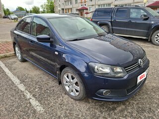 2010 Volkswagen Polo V, синий, 600000 рублей, вид 4
