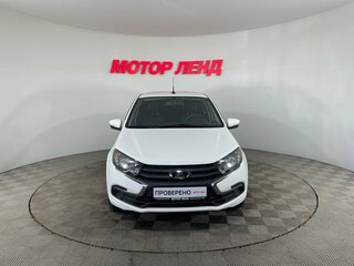 2019 Lada (ВАЗ) Granta I Рестайлинг, белый, 645000 рублей, вид 2