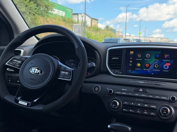 2018 Kia Sportage IV Рестайлинг, синий, 2299900 рублей - вид 17