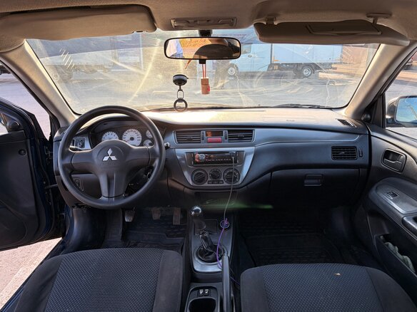 2006 Mitsubishi Lancer IX Рестайлинг, синий, 290000 рублей - вид 8