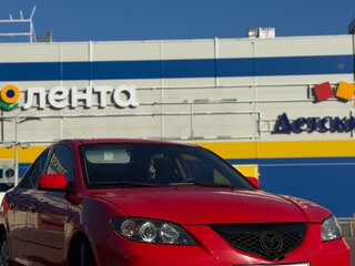 2007 Mazda 3 I (BK) Рестайлинг, красный, 600000 рублей, вид 3