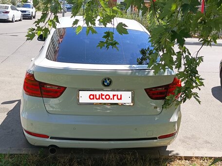 2014 BMW 3 серии Gran Turismo 320i VI (F3x), белый, 1600000 рублей, вид 3