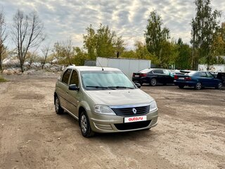 2012 Renault Logan I Рестайлинг, бежевый, 480000 рублей, вид 4