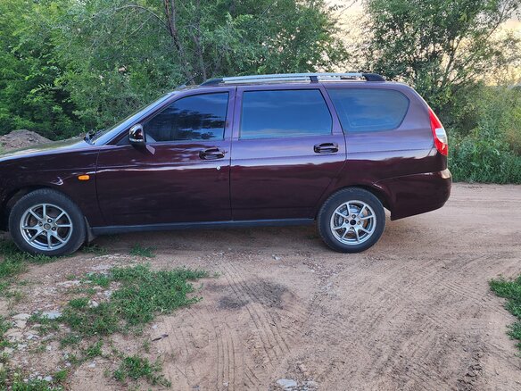 2012 Lada (ВАЗ) Priora I, пурпурный, 358000 рублей - вид 4