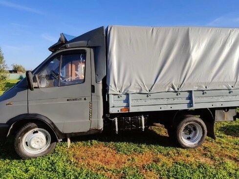 1999 ГАЗ ГАЗель (3302), серебристый, 390000 рублей