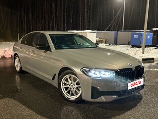 2021 BMW 5 серии 520d VII (G30/G31/G38) Рестайлинг, серый, 4150000 рублей, вид 4