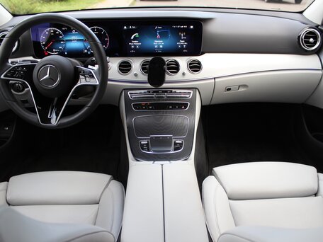 2021 Mercedes-Benz E-Класс 200 d V (W213, S213, C238) Рестайлинг, серебристый, 3700000 рублей, вид 2