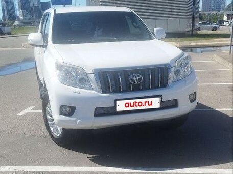 2013 Toyota Land Cruiser Prado 150 Series, белый, 3000000 рублей, вид 2