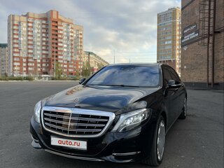 2016 Mercedes-Benz Maybach S-Класс 500 I (X222), чёрный, 3850000 рублей, вид 2