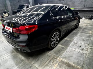 2019 BMW 5 серии 530d xDrive VII (G30/G31/G38), чёрный, 3450000 рублей, вид 5
