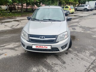 2014 Lada (ВАЗ) Granta I, серебристый, 165000 рублей, вид 1