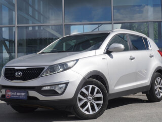2014 Kia Sportage III Рестайлинг, серый, 1439000 рублей, вид 1