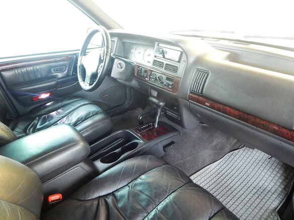 1998 Jeep Grand Cherokee I (ZJ) Рестайлинг, серый - вид 4