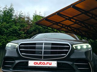 2021 Mercedes-Benz S-Класс 350 d Long 4MATIC VII (W223), чёрный, 7500000 рублей, вид 2