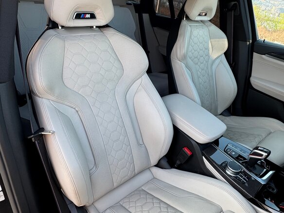 2021 BMW X3 M Competition I (F97), серый, 8000000 рублей - вид 23