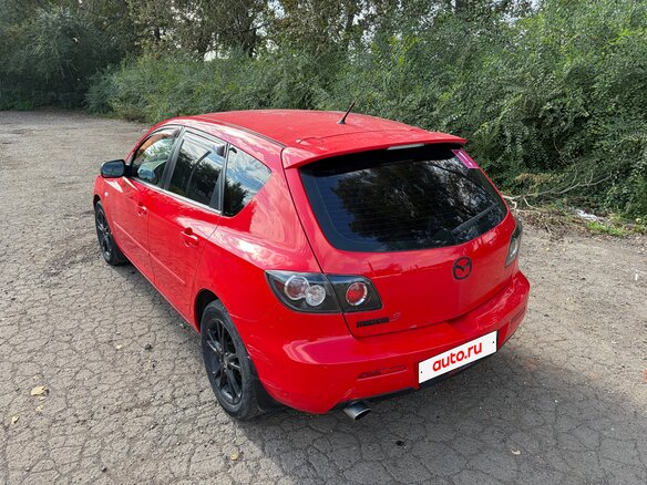 2008 Mazda 3 I (BK) Рестайлинг, красный, 699000 рублей - вид 3