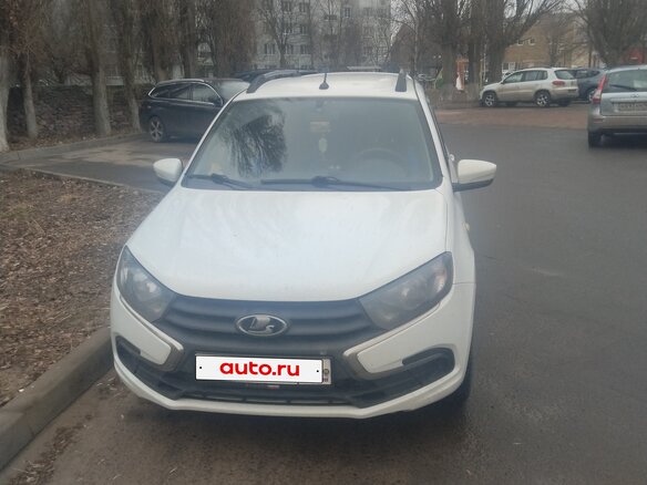 2019 Lada (ВАЗ) Granta I Рестайлинг, белый, 700000 рублей