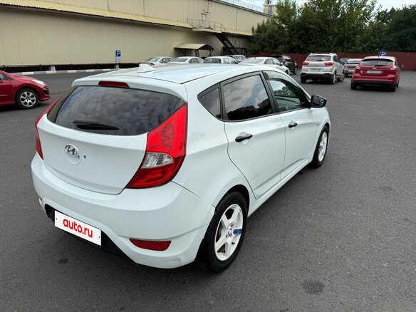 2012 Hyundai Solaris I, белый - вид 7