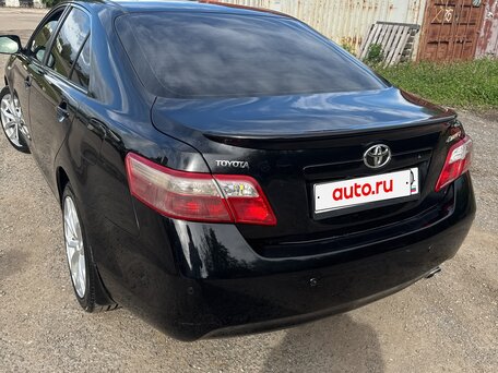 2007 Toyota Camry VI (XV40), чёрный, 1150000 рублей, вид 4