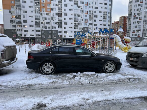 2002 BMW 7 серии Long 745Li IV (E65/E66), чёрный, 720000 рублей - вид 14