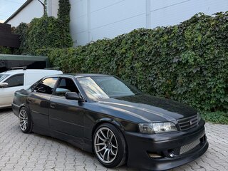 1996 Toyota Chaser VI (X100), чёрный, 1300000 рублей, вид 1