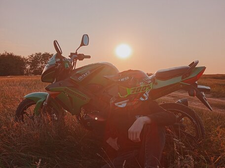 2014 Omaks XGJ125, зелёный, 80000 рублей, вид 1