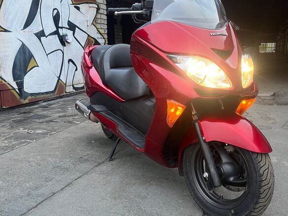 2004 Honda Forza, красный, 189000 рублей - вид 7