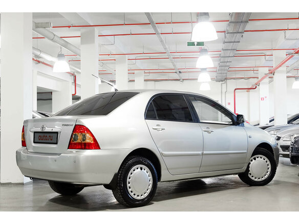2005 Toyota Corolla IX (E120, E130) Рестайлинг, серебристый - вид 3