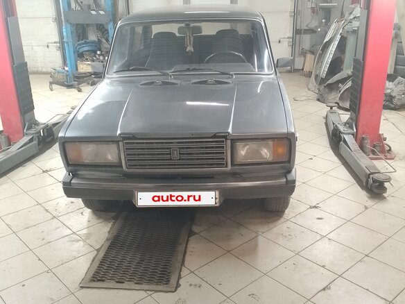 2010 Lada (ВАЗ) 2107, зелёный, 220000 рублей